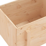 Garden Planter 62x50x57 cm Solid Wood Pine