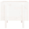 Garden Planter White 62x50x57 cm Solid Wood Pine