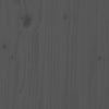 Garden Planter Grey 62x50x57 cm Solid Wood Pine