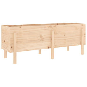 Garden Raised Bed 160x50x57 cm Solid Wood Pine