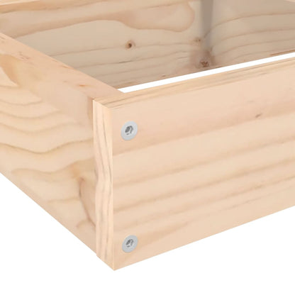 Garden Planter 4-Tier 106x104.5x36 cm Solid Wood Pine
