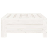 Parasol Base Cover White Solid Wood Pine