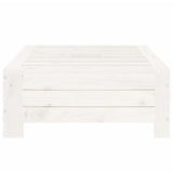 Parasol Base Cover White Solid Wood Pine