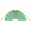 Greenhouse with Steel Frame Green 8 m² 4x2x2 m