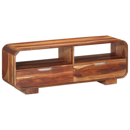 TV Cabinet 110x30x40 cm Solid Wood Acacia