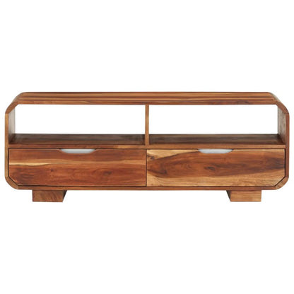 TV Cabinet 110x30x40 cm Solid Wood Acacia