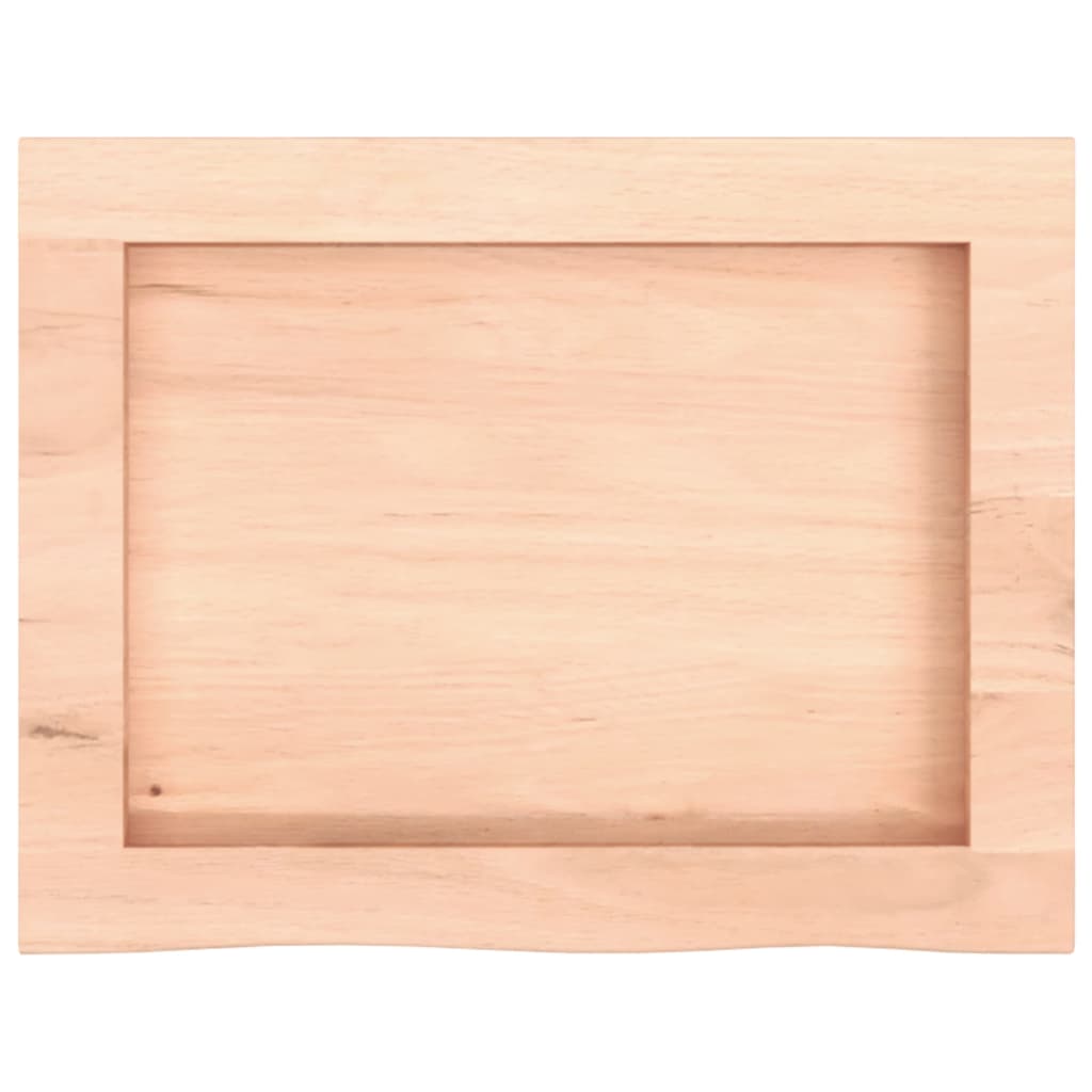 Wall Shelf 40x30x(2-4) cm Untreated Solid Wood Oak