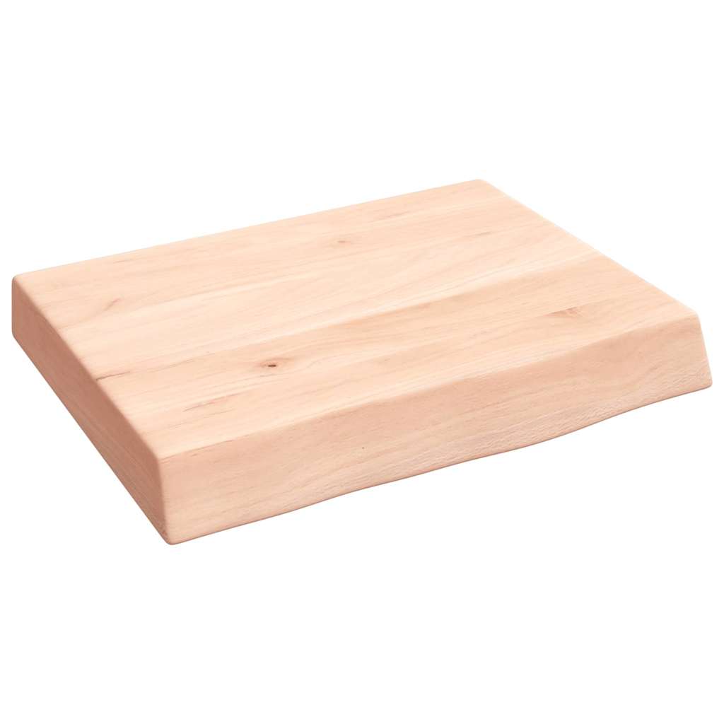 Wall Shelf 40x30x(2-6) cm Untreated Solid Wood Oak