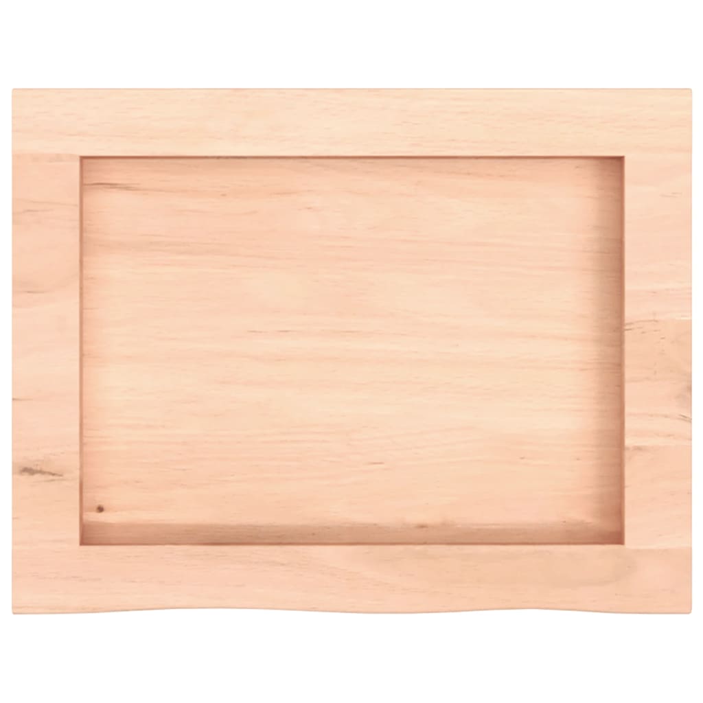 Wall Shelf 40x30x(2-6) cm Untreated Solid Wood Oak