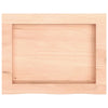 Wall Shelf 40x30x(2-6) cm Untreated Solid Wood Oak