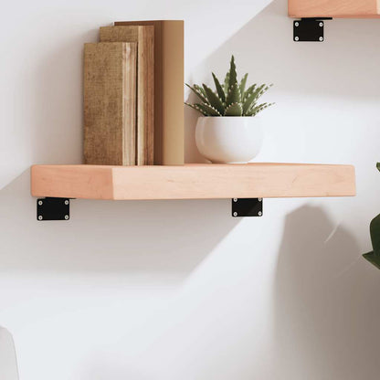 Wall Shelf 40x30x(2-6) cm Untreated Solid Wood Oak
