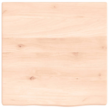 Wall Shelf 40x40x2 cm Untreated Solid Wood Oak