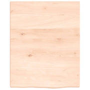 Wall Shelf 40x50x2 cm Untreated Solid Wood Oak