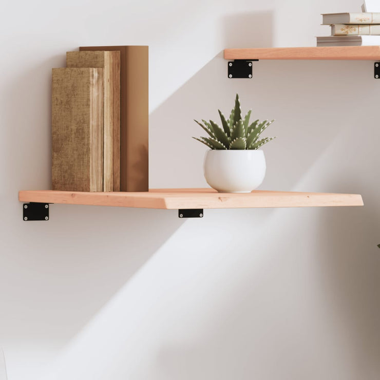 Wall Shelf 40x50x2 cm Untreated Solid Wood Oak