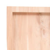 Wall Shelf 40x60x(2-4) cm Untreated Solid Wood Oak
