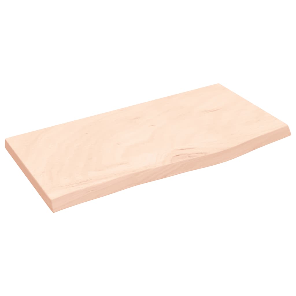 Wall Shelf 60x30x(2-4) cm Untreated Solid Wood Oak