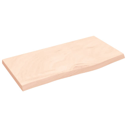 Wall Shelf 60x30x(2-4) cm Untreated Solid Wood Oak