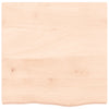 Wall Shelf 60x60x(2-4) cm Untreated Solid Wood Oak