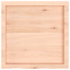 Wall Shelf 60x60x(2-4) cm Untreated Solid Wood Oak
