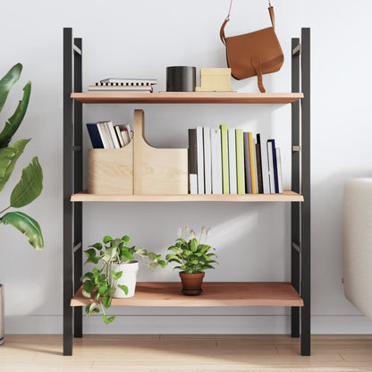 Wall Shelf 80x40x2 cm Untreated Solid Wood Oak