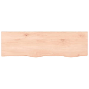 Wall Shelf 100x30x(2-6) cm Untreated Solid Wood Oak