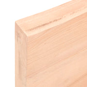Wall Shelf 100x50x(2-6) cm Untreated Solid Wood Oak
