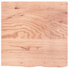 Wall Shelf Light Brown 60x60x2 cm Treated Solid Wood Oak