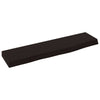Wall Shelf Dark Brown 40x10x2 cm Treated Solid Wood Oak