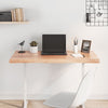 Table Top Light Brown 100x50x(2-4)cm Treated Solid Wood Live Edge