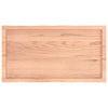 Table Top Light Brown 100x50x(2-4)cm Treated Solid Wood Live Edge