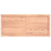 Table Top Light Brown 120x50x(2-6)cm Treated Solid Wood Live Edge