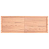 Table Top Light Brown 140x50x(2-4)cm Treated Solid Wood Live Edge