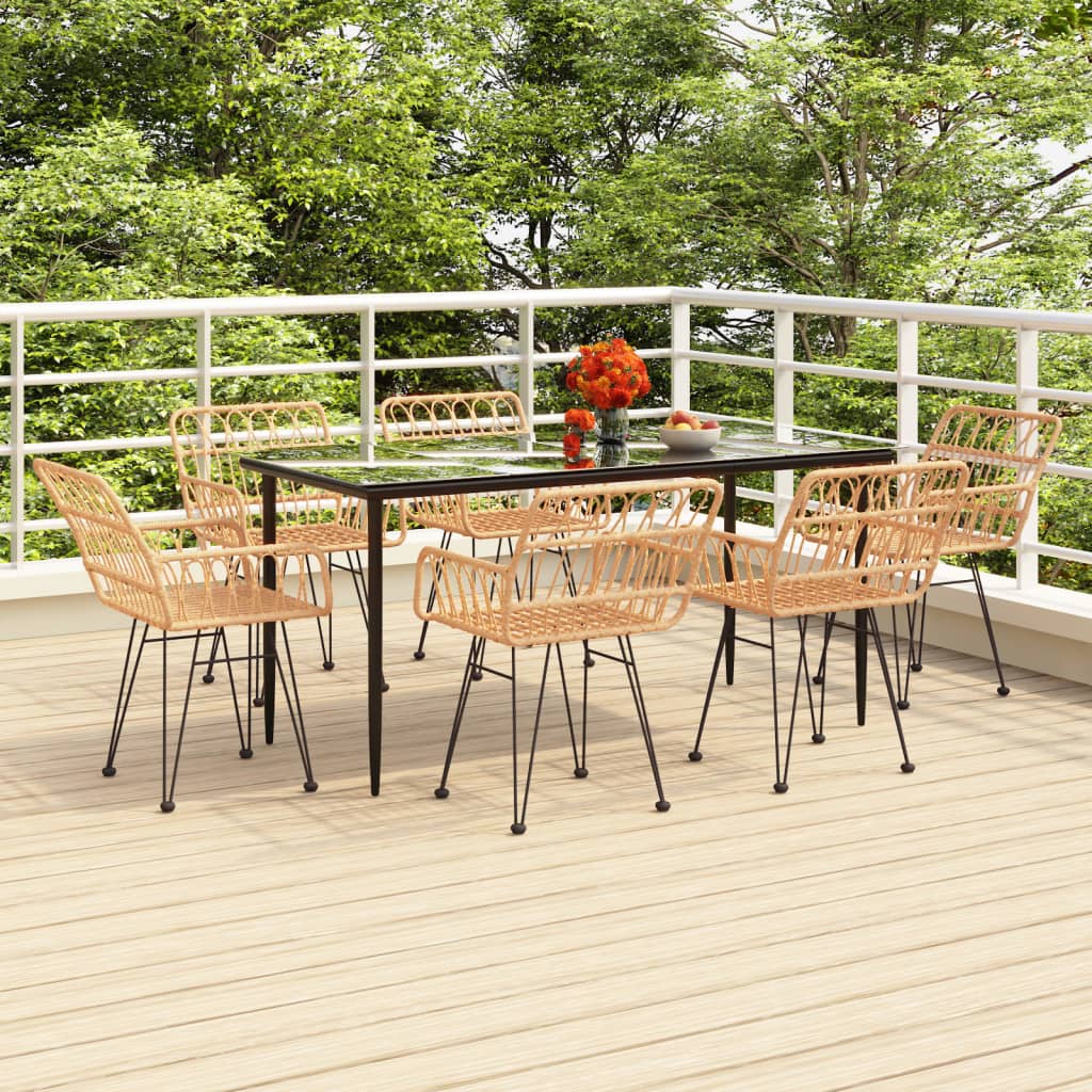 Garden Dining Set | Black