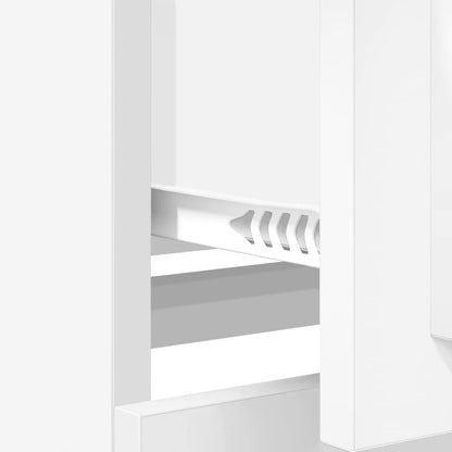 Sideboards 3 pcs White Engineered Wood