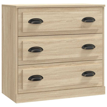 Sideboards 3 pcs Sonoma Oak Engineered Wood