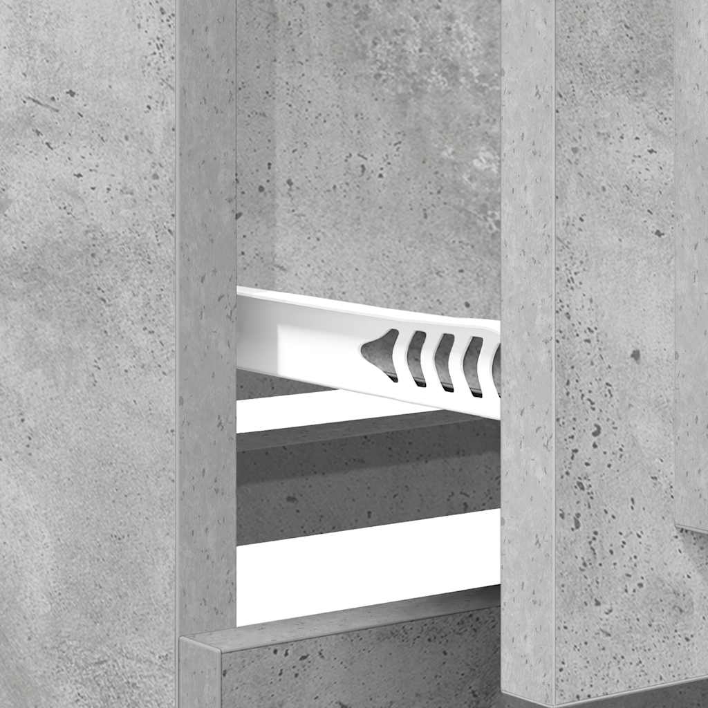 Sideboards 3 pcs Concrete Grey Engineered Wood