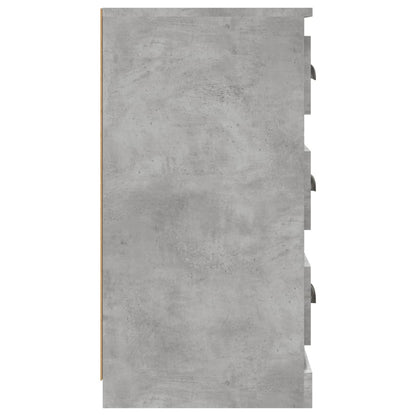 Sideboard | Set of 2 | Concrete grey | Engineered wood | Medium