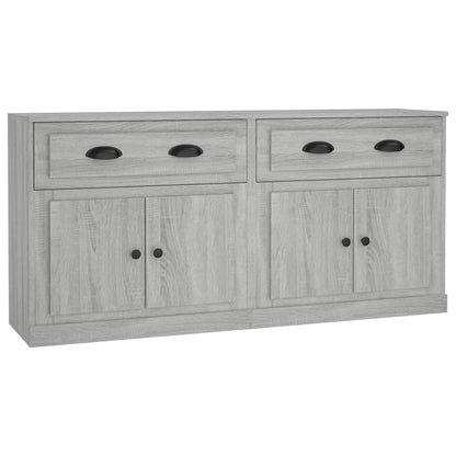 Sideboards 2 pcs Grey Sonoma Engineered Wood