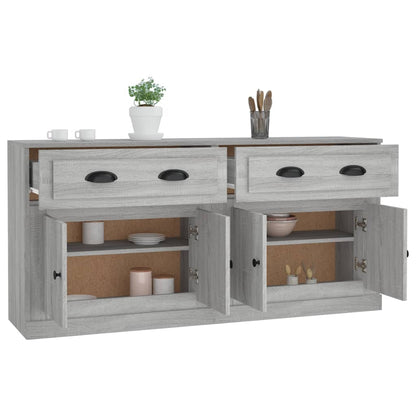 Sideboards 2 pcs Grey Sonoma Engineered Wood