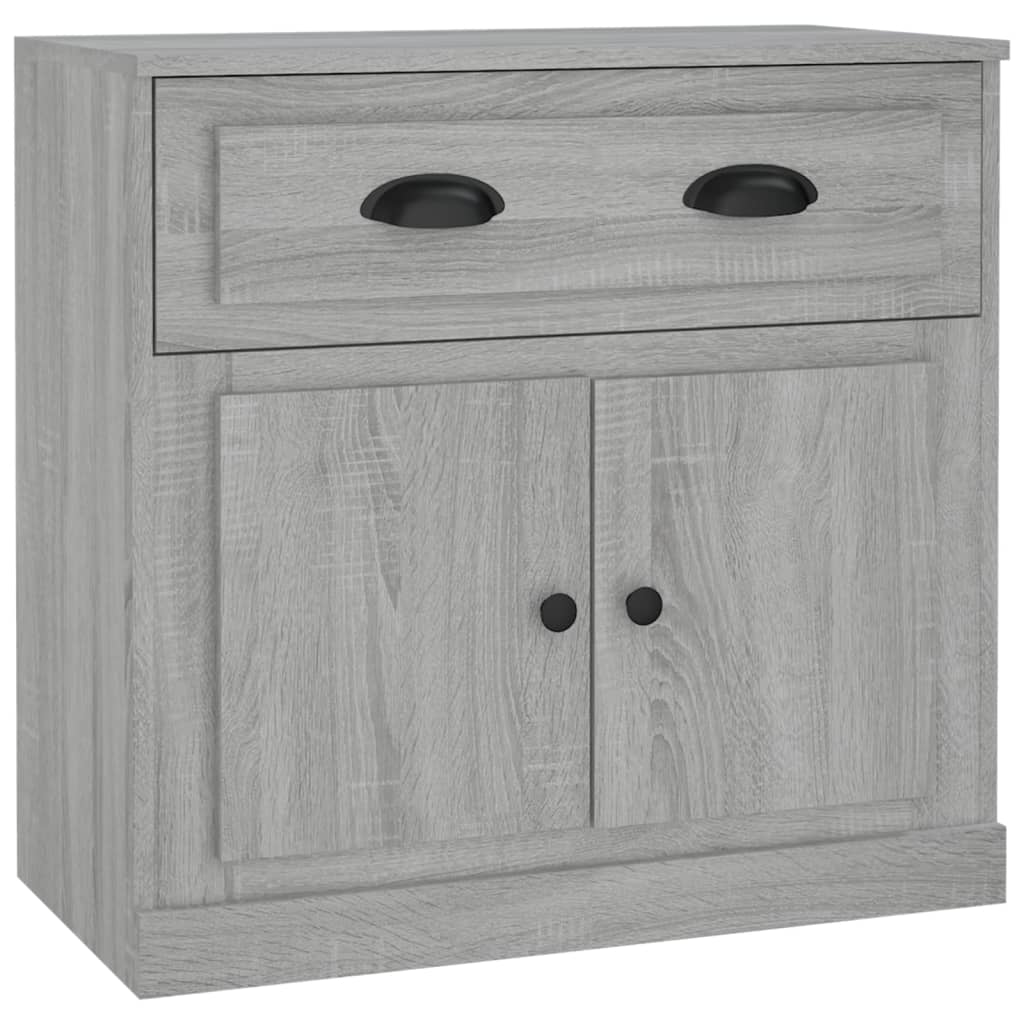 Sideboards 2 pcs Grey Sonoma Engineered Wood