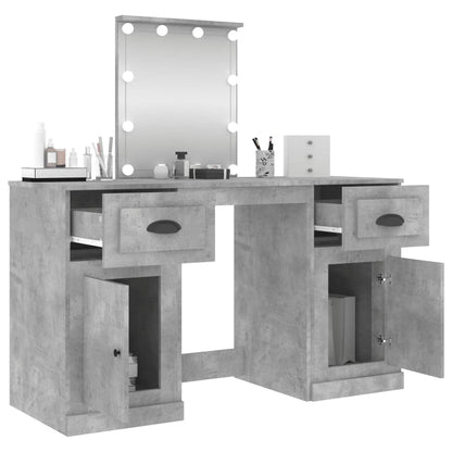 Dressing Table | Concrete Grey | Engineered wood, acrylic | Large