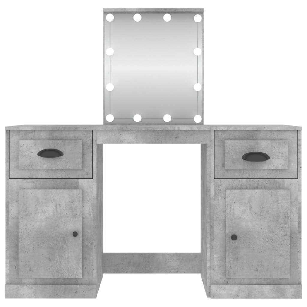 Dressing Table | Concrete Grey | Engineered wood, acrylic | Large