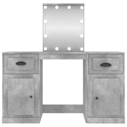 Dressing Table | Concrete Grey | Engineered wood, acrylic | Large