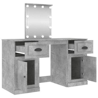 Dressing Table | Concrete Grey | Engineered wood, acrylic | Large