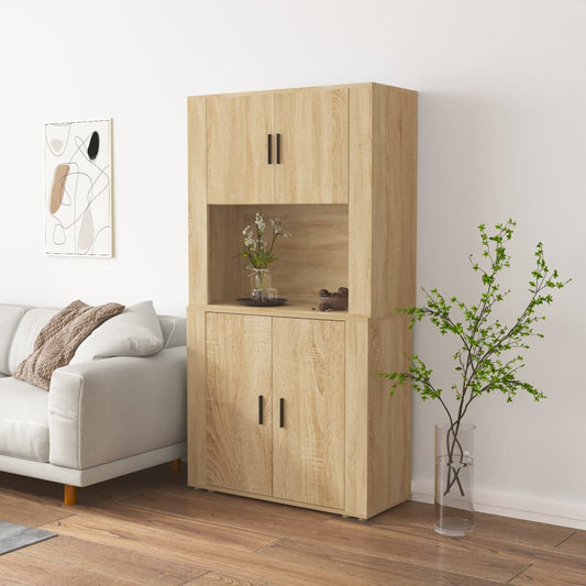 Highboard | Sonoma Oak | Engineered Wood | Highboard | Rectangular
