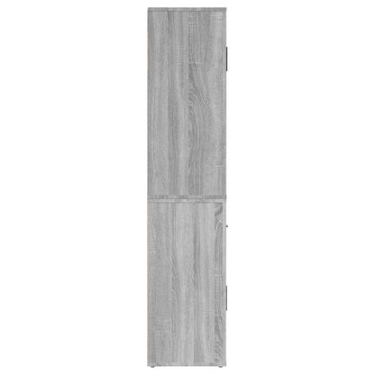 Highboard Grey Sonoma Engineered Wood