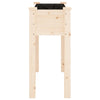 Planter with Liner 71x37x76 cm Solid Wood Fir
