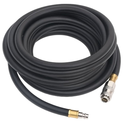 Hybrid Air Hose Black 0.6" 2 m Rubber and PVC