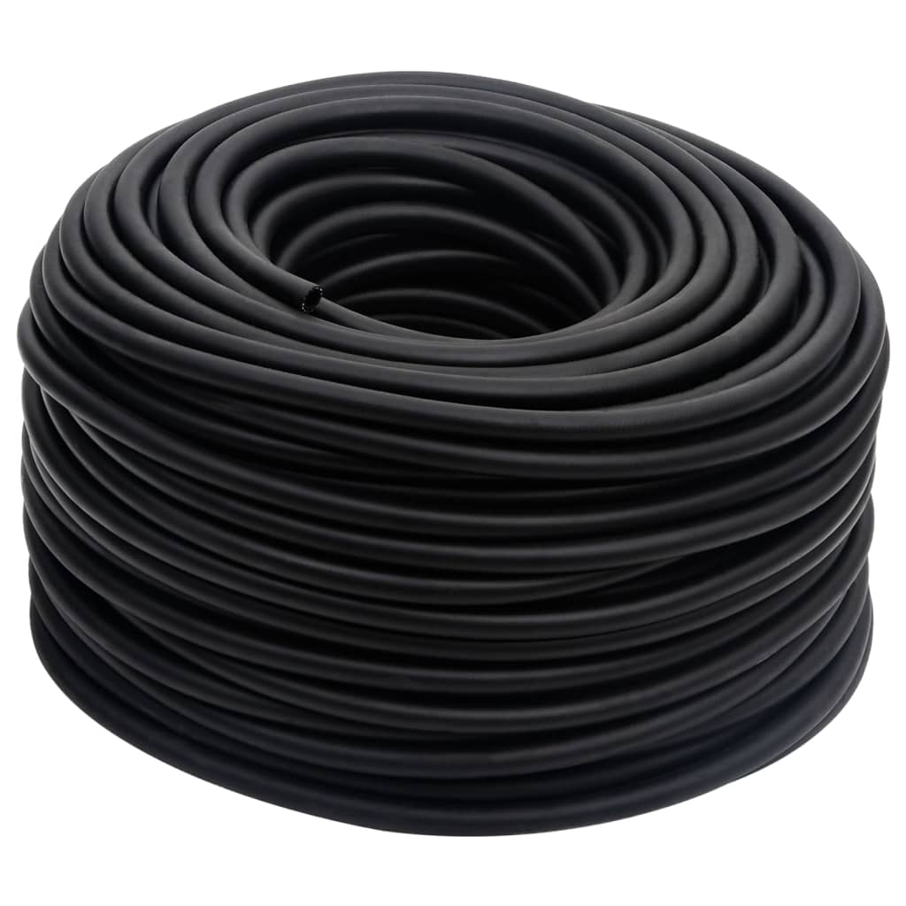 Hybrid Air Hose Black 0.6" 20 m Rubber and PVC