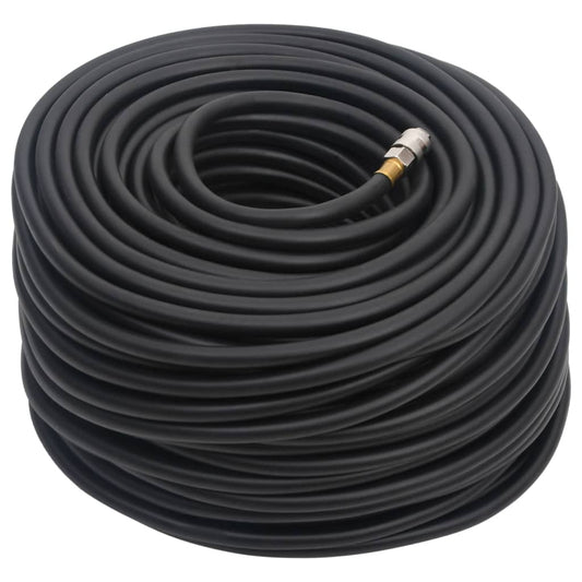 Hybrid Air Hose Black 0.6" 20 m Rubber and PVC
